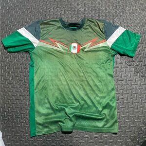 Vibrant Green Men's Graphic Tee